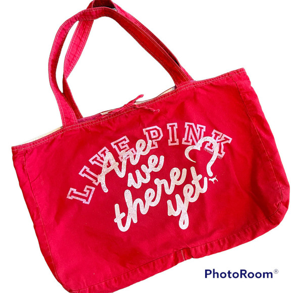 Victoria's Secret PINK Double Side Tote Bag - Picture 1 of 10